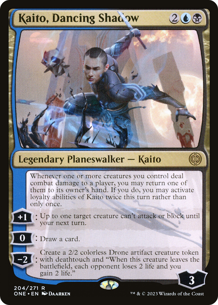 Kaito, Dancing Shadow [Phyrexia: All Will Be One] | GnG Games