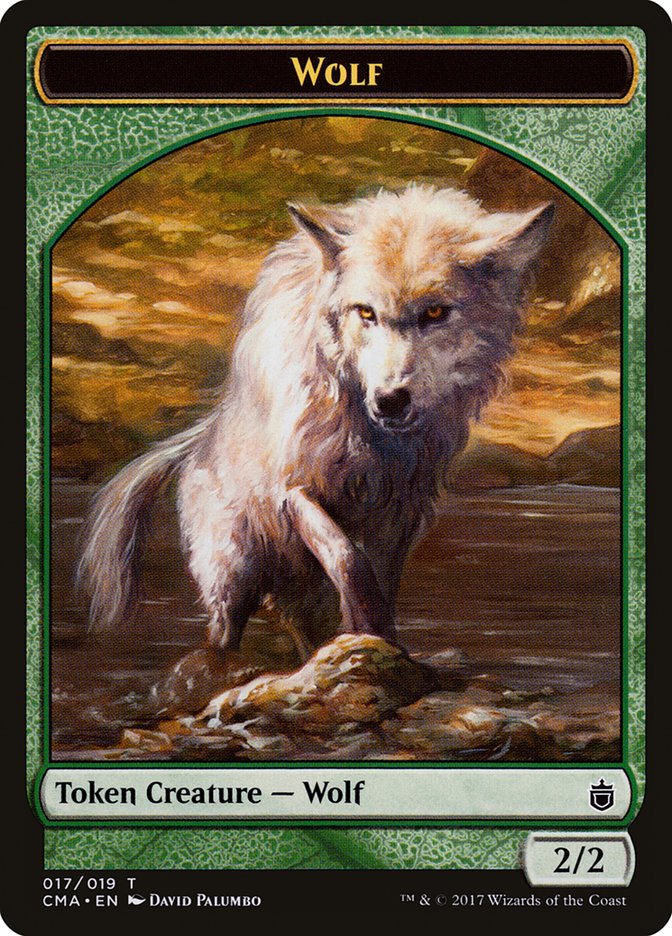 Wolf (017/019) [Commander Anthology Tokens] | GnG Games