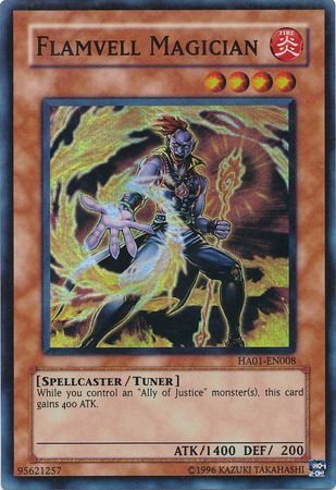 Flamvell Magician [HA01-EN008] Super Rare | GnG Games