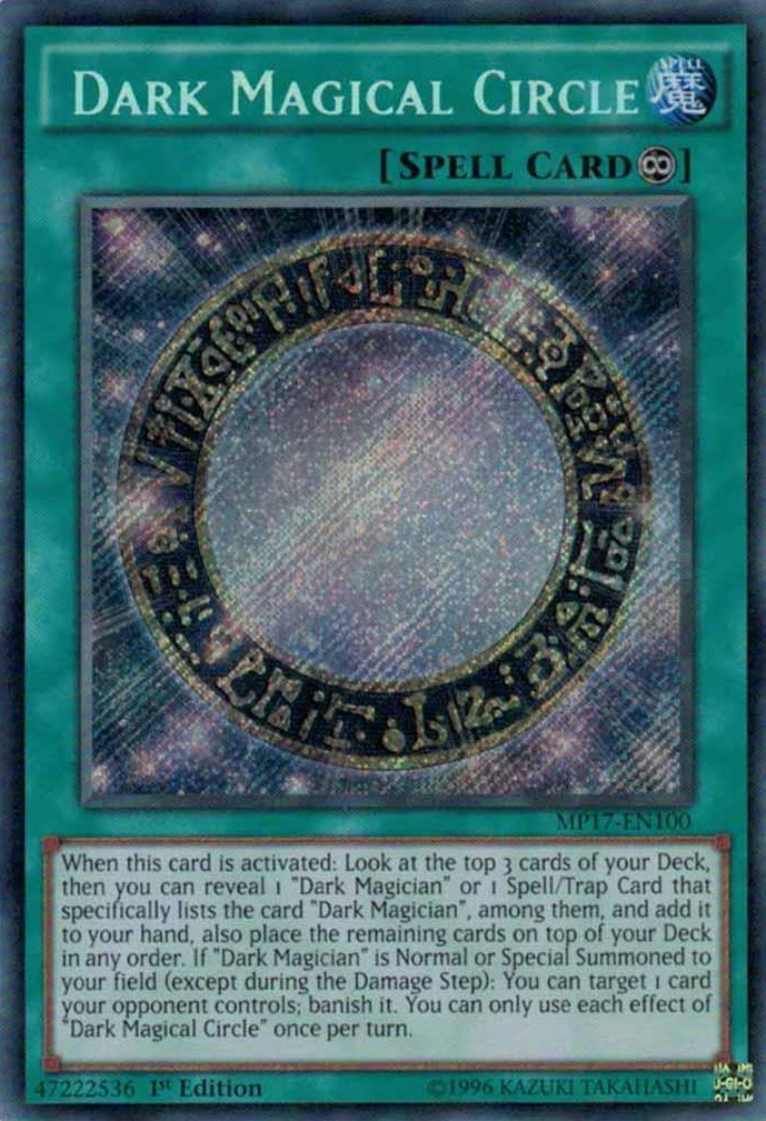 Dark Magical Circle [MP17-EN100] Secret Rare | GnG Games