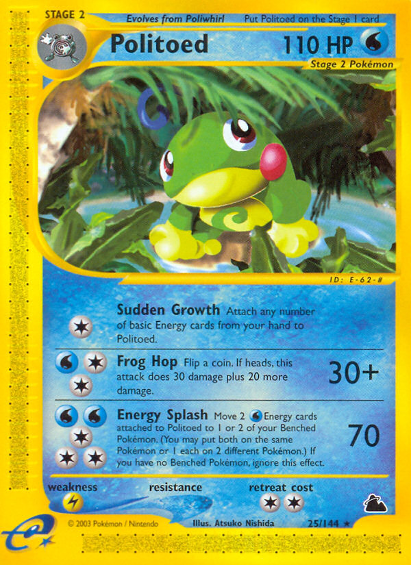 Politoed (25/144) [Skyridge] | GnG Games