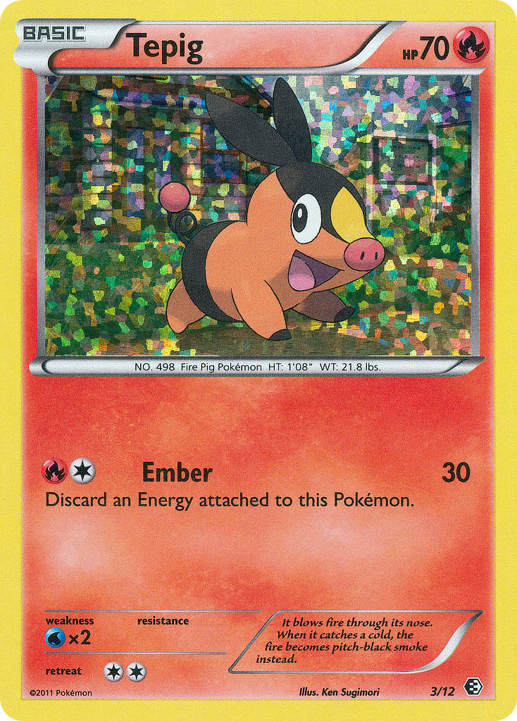 Tepig (3/12) [McDonald's Promos: 2011 Collection] | GnG Games