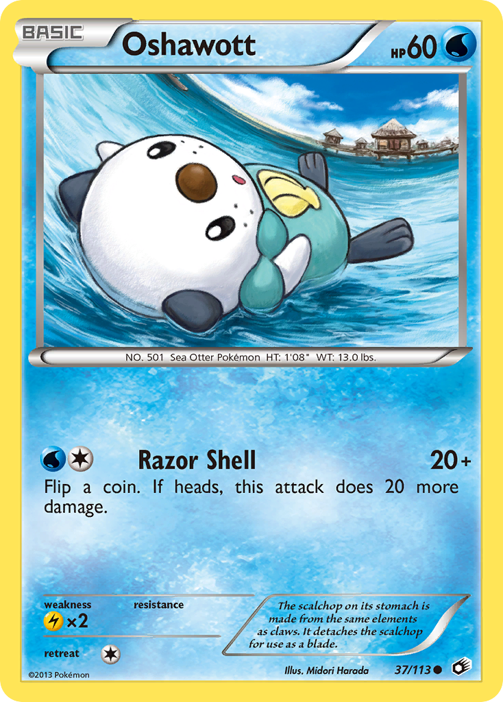 Oshawott (37/113) [Black & White: Legendary Treasures] | GnG Games