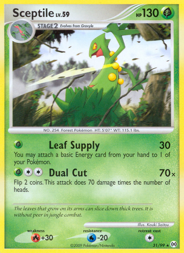 Sceptile (31/99) [Platinum: Arceus] | GnG Games