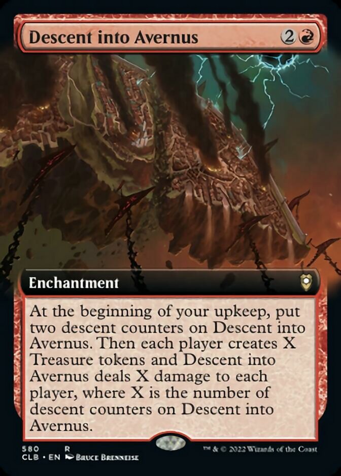 Descent into Avernus (Extended Art) [Commander Legends: Battle for Baldur's Gate] | GnG Games