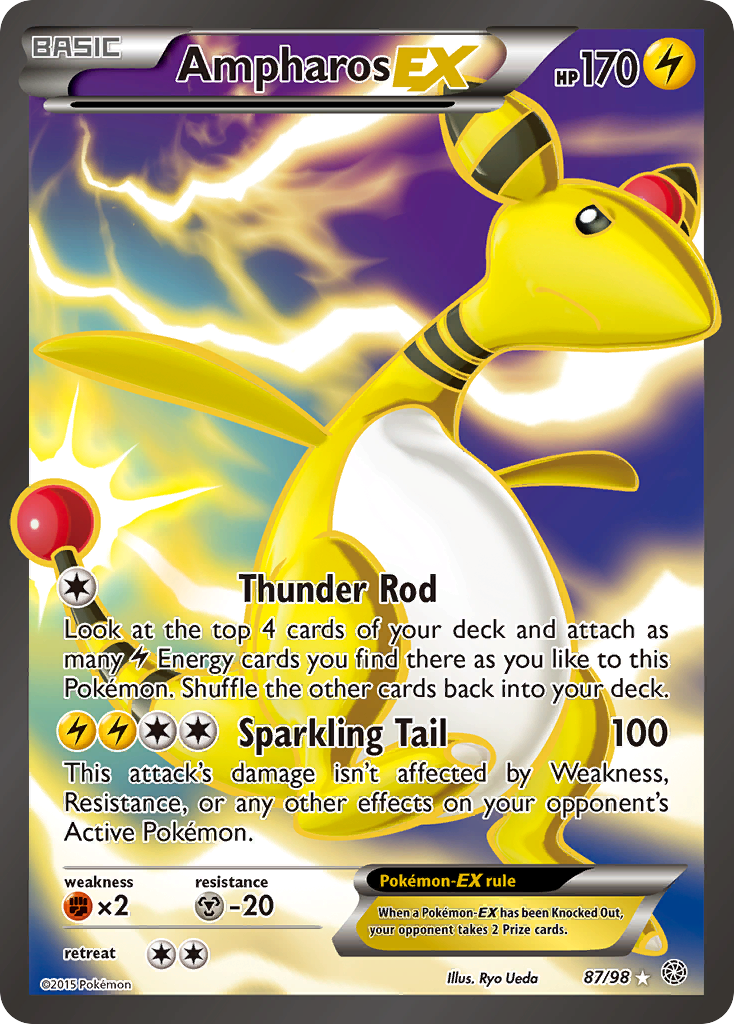 Ampharos EX (87/98) [XY: Ancient Origins] | GnG Games