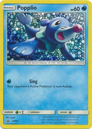 Popplio (SM03) (General Mills Promo) [Sun & Moon: Black Star Promos] | GnG Games