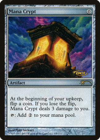 Mana Crypt [Judge Gift Cards 2011] | GnG Games