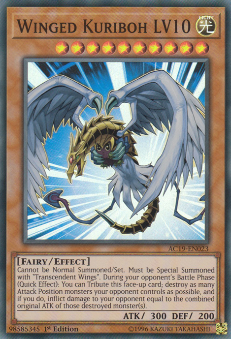 Winged Kuriboh LV10 [AC19-EN023] Super Rare | GnG Games