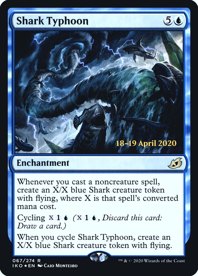 Shark Typhoon  [Ikoria: Lair of Behemoths Prerelease Promos] | GnG Games