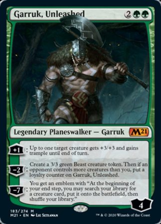 Garruk, Unleashed [Core Set 2021] | GnG Games