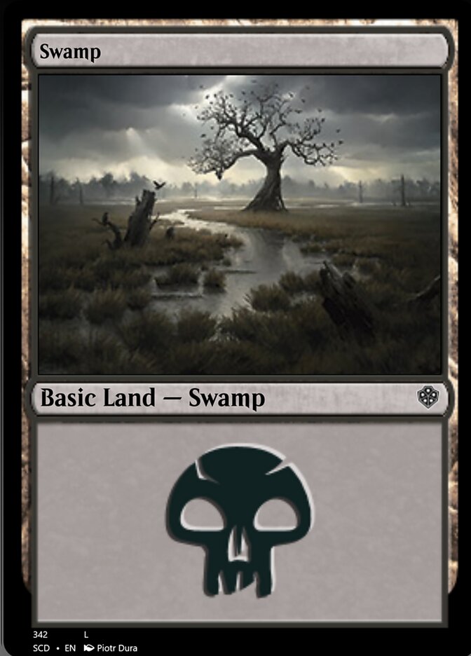 Swamp (342) [Starter Commander Decks] | GnG Games