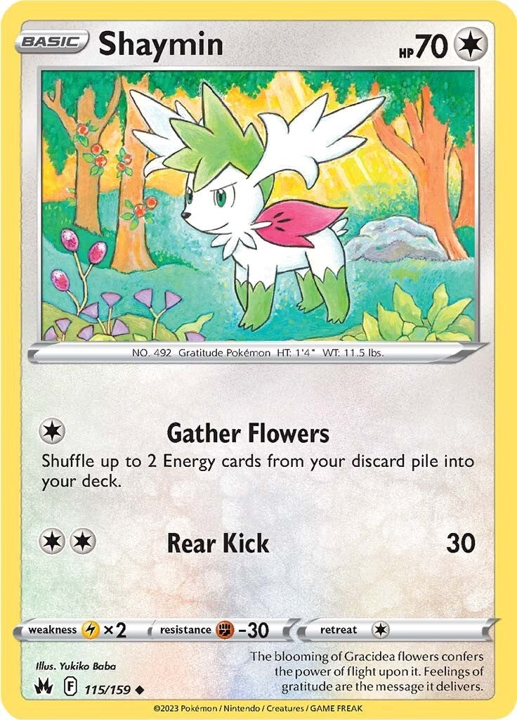 Shaymin (115/159) [Sword & Shield: Crown Zenith] | GnG Games