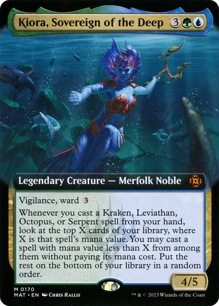 Kiora, Sovereign of the Deep (Extended Art) [March of the Machine: The Aftermath] | GnG Games