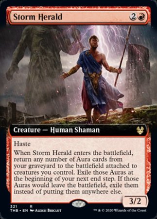 Storm Herald (Extended Art) [Theros Beyond Death] | GnG Games