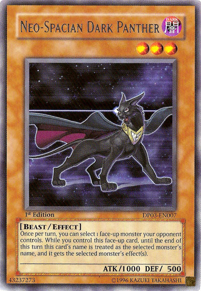 Neo-Spacian Dark Panther [DP03-EN007] Rare | GnG Games