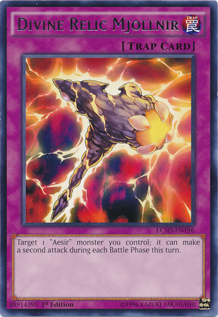 Divine Relic Mjollnir [LC5D-EN196] Rare | GnG Games
