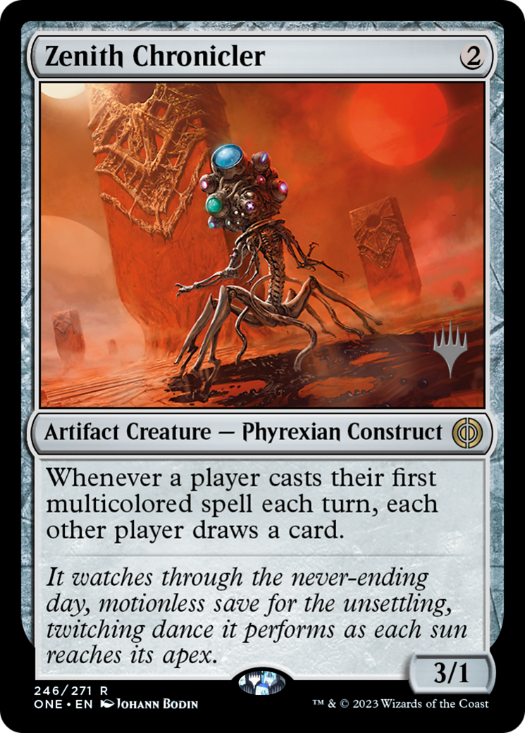 Zenith Chronicler (Promo Pack) [Phyrexia: All Will Be One Promos] | GnG Games