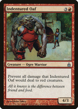 Indentured Oaf [Ravnica: City of Guilds] | GnG Games