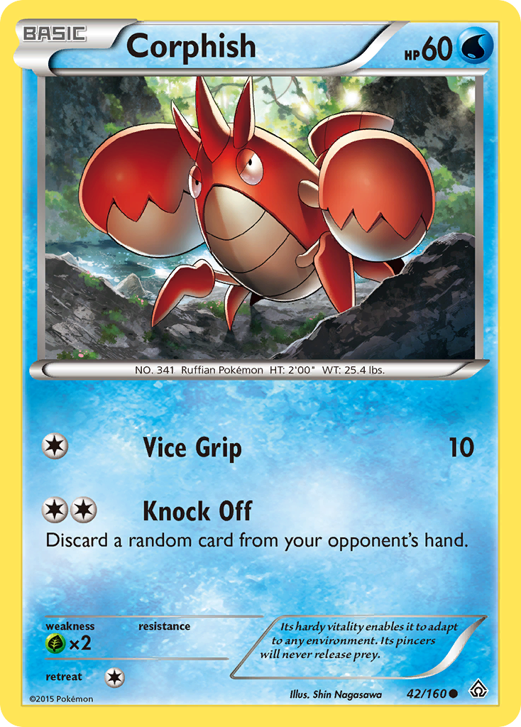 Corphish (42/160) [XY: Primal Clash] | GnG Games