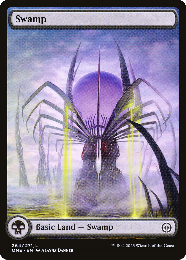 Swamp (264) (Full-Art) [Phyrexia: All Will Be One] | GnG Games