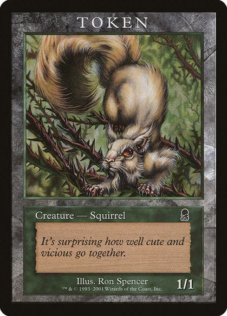 Squirrel Token (Odyssey) [Magic Player Rewards 2002] | GnG Games