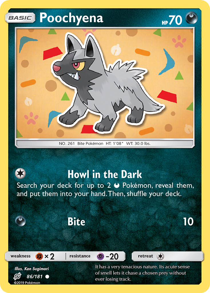 Poochyena (86/181) [Sun & Moon: Team Up] | GnG Games