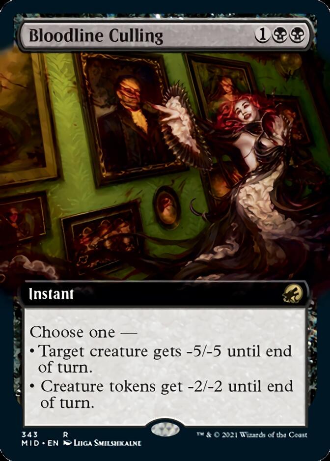 Bloodline Culling (Extended) [Innistrad: Midnight Hunt] | GnG Games