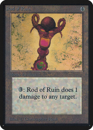 Rod of Ruin [Limited Edition Alpha] | GnG Games