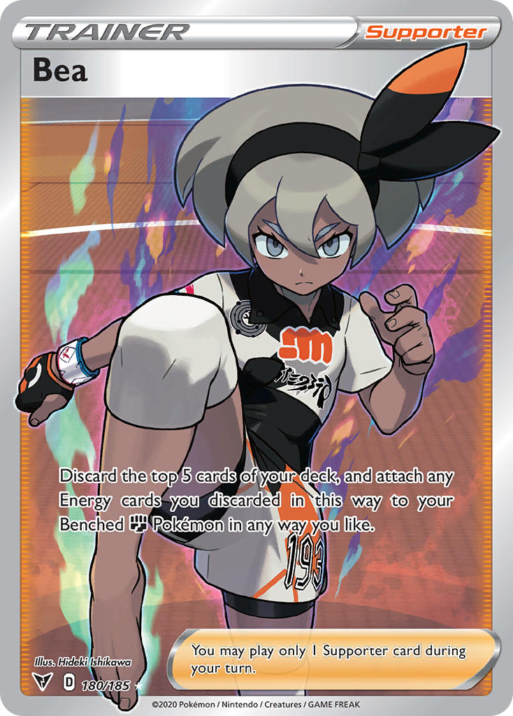 Bea (180/185) [Sword & Shield: Vivid Voltage] | GnG Games