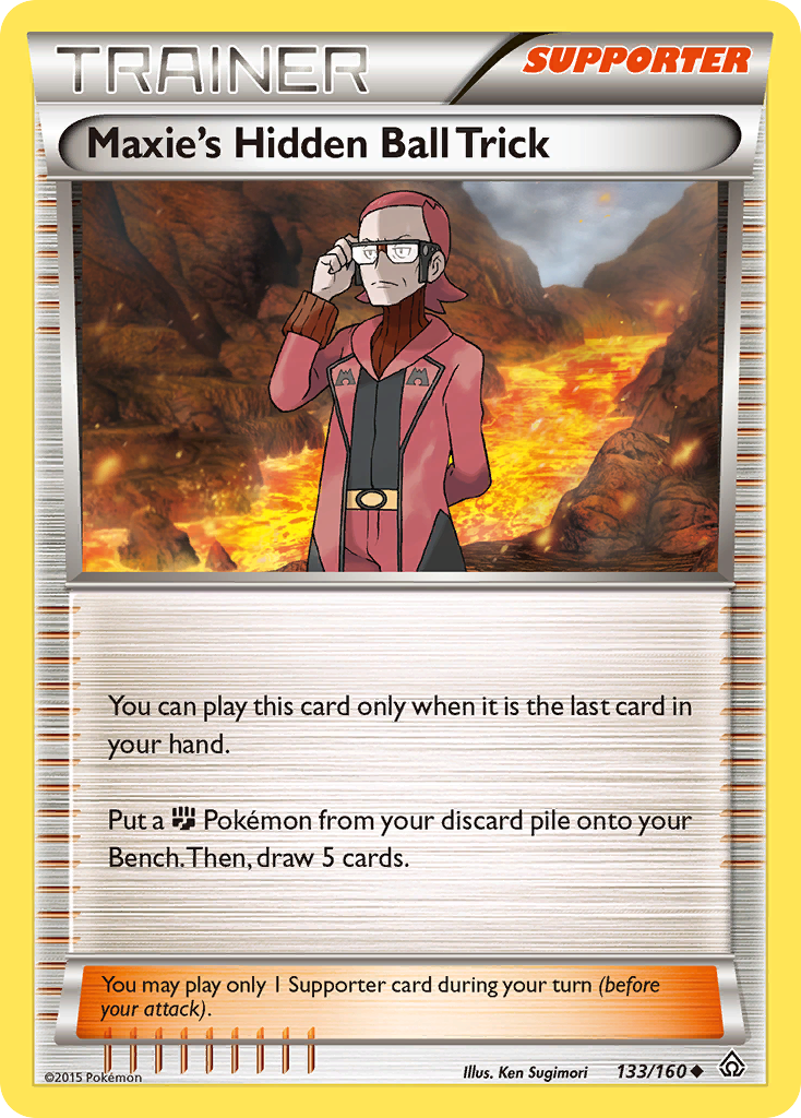 Maxie's Hidden Ball Trick (133/160) [XY: Primal Clash] | GnG Games