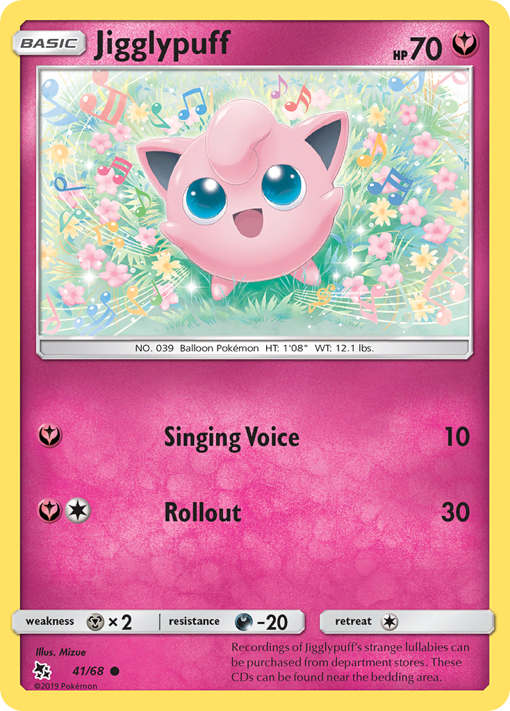 Jigglypuff (41/68) [Sun & Moon: Hidden Fates] | GnG Games