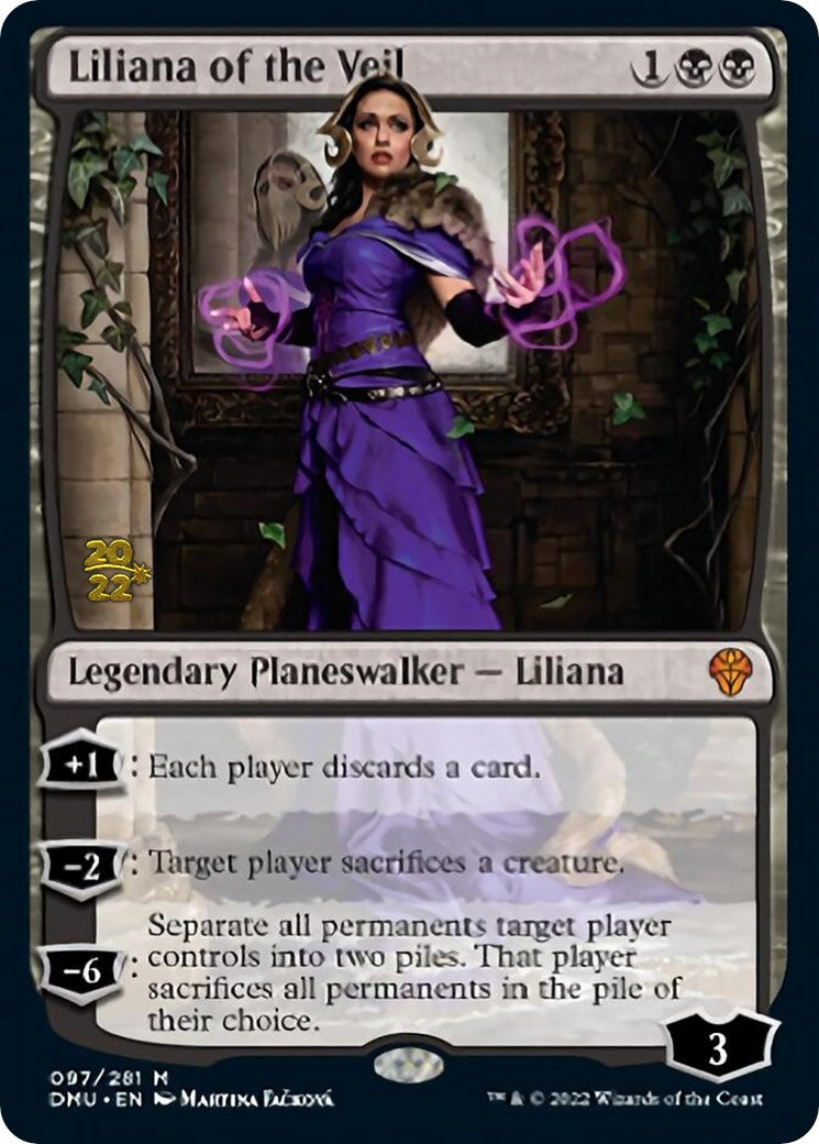 Liliana of the Veil [Dominaria United Prerelease Promos] | GnG Games