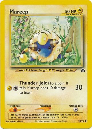 Mareep (58/75) [Neo Discovery Unlimited] | GnG Games