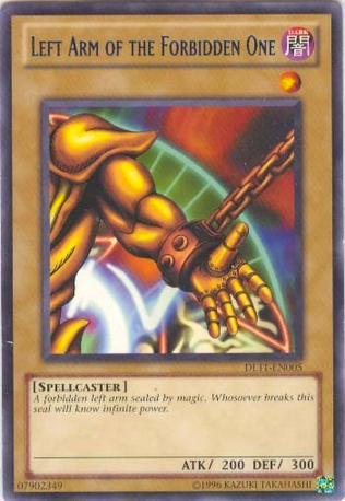 Left Arm of the Forbidden One (Blue) [DL11-EN005] Rare | GnG Games