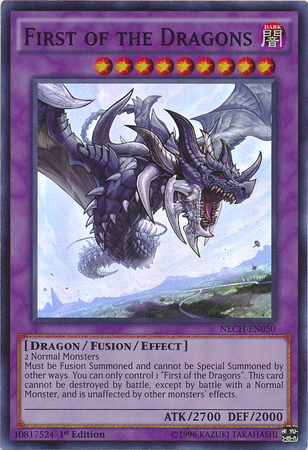 First of the Dragons [NECH-EN050] Super Rare | GnG Games