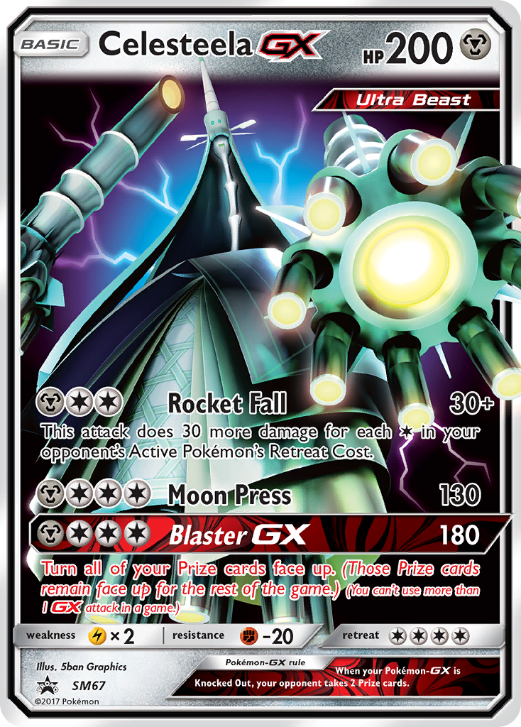 Celesteela GX (SM67) [Sun & Moon: Black Star Promos] | GnG Games