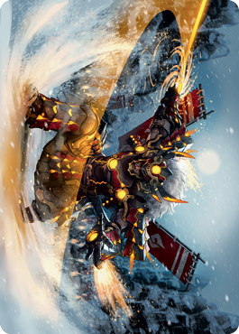 Asari Captain Art Card [Kamigawa: Neon Dynasty Art Series] | GnG Games