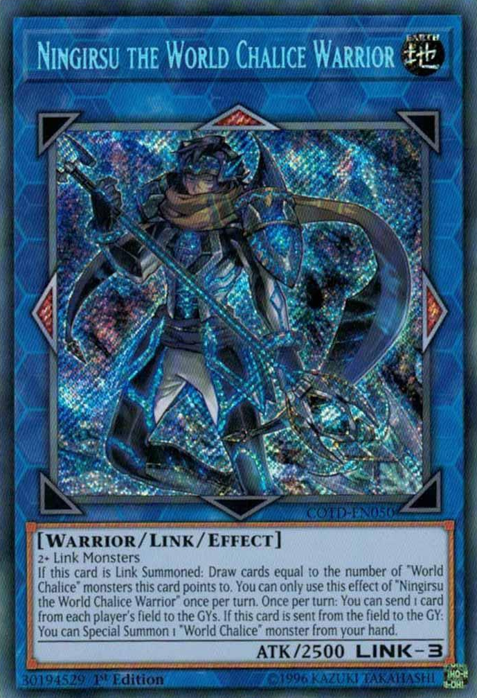 Ningirsu the World Chalice Warrior [COTD-EN050] Secret Rare | GnG Games