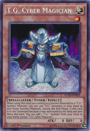 T.G. Cyber Magician [LC5D-EN205] Secret Rare | GnG Games