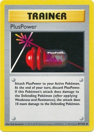 PlusPower (84/102) [Base Set Shadowless Unlimited] | GnG Games