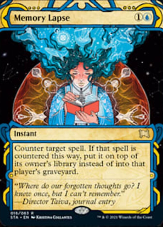 Memory Lapse (Etched Foil) [Strixhaven Mystical Archive] | GnG Games