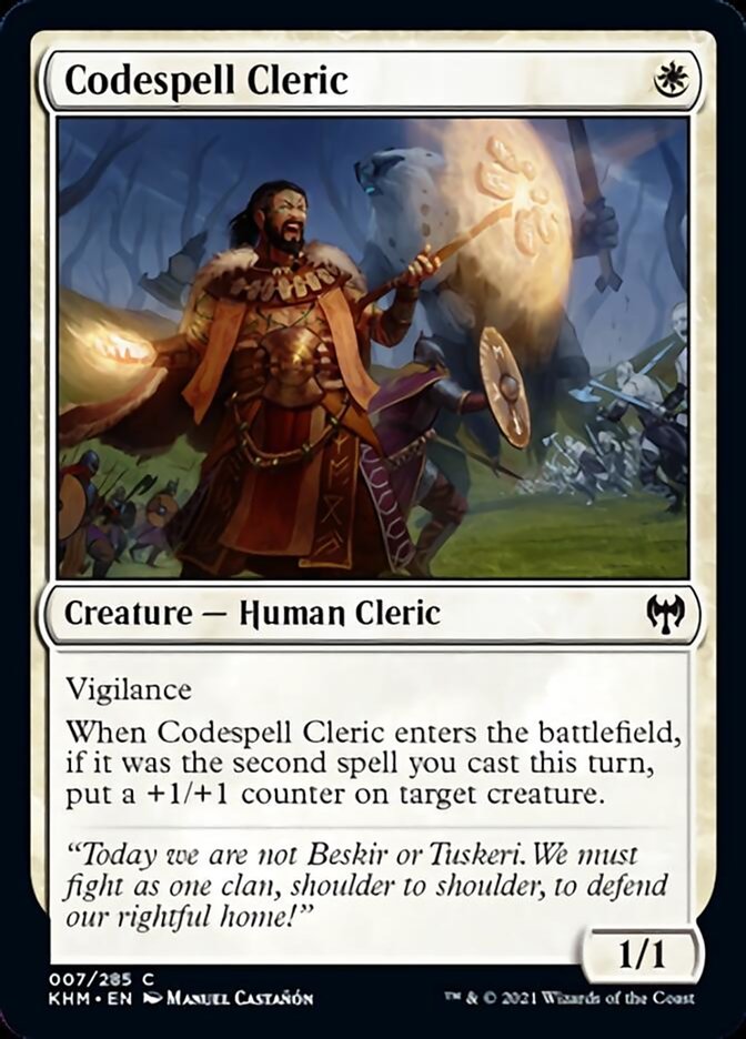 Codespell Cleric [Kaldheim] | GnG Games