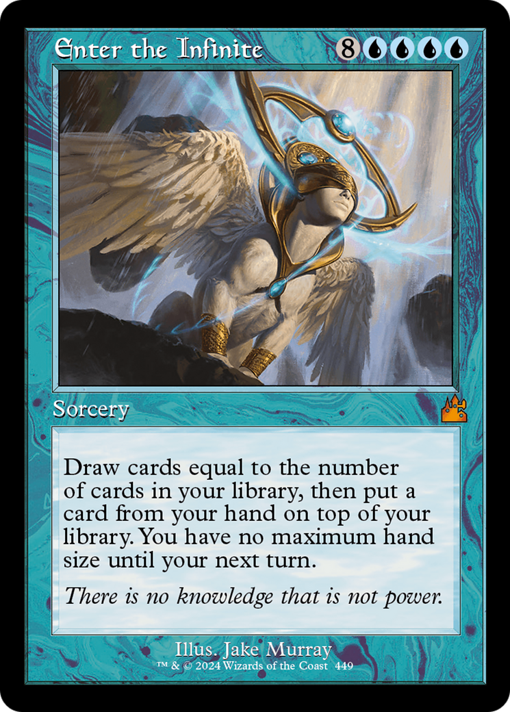 Enter the Infinite (Retro Frame) [Ravnica Remastered] | GnG Games