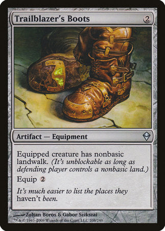 Trailblazer's Boots [Zendikar] | GnG Games