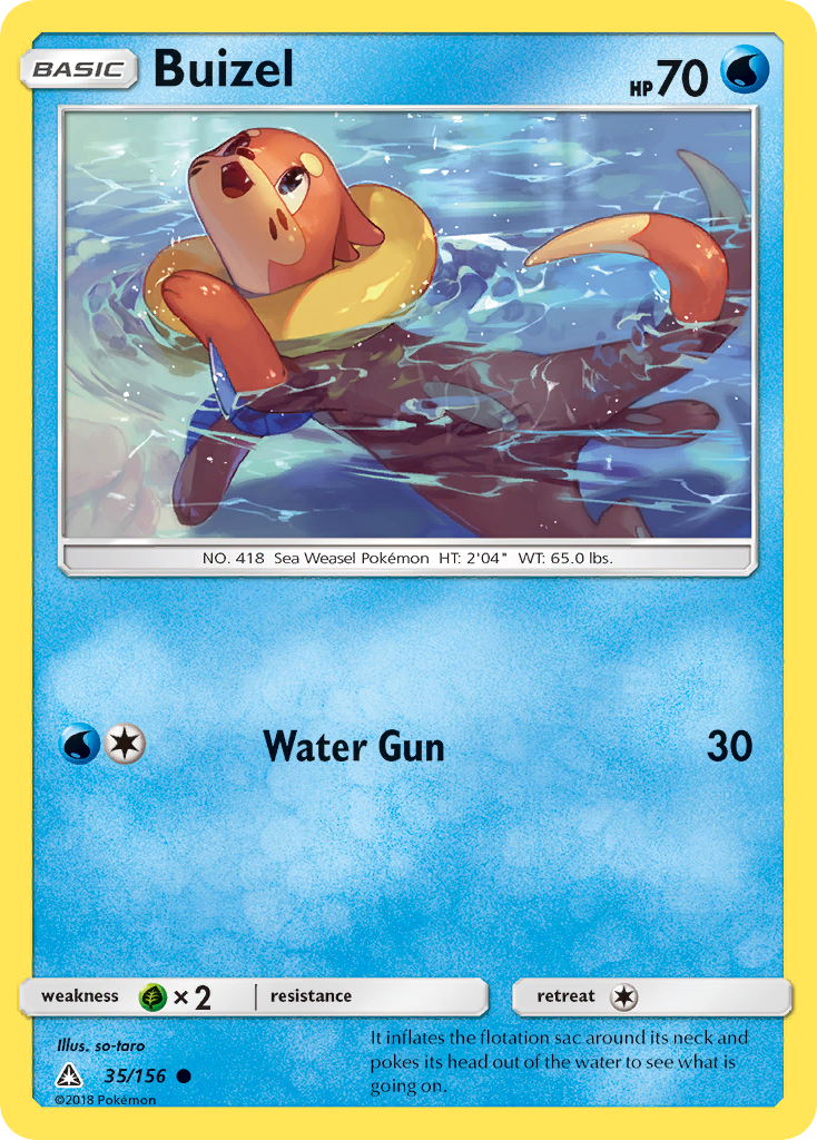 Buizel (35/156) [Sun & Moon: Ultra Prism] | GnG Games