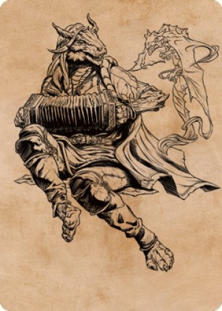 Korlessa, Scale Singer Art Card [Commander Legends: Battle for Baldur's Gate Art Series] | GnG Games