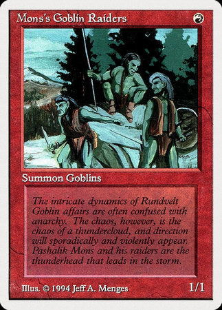 Mon's Goblin Raiders [Summer Magic / Edgar] | GnG Games