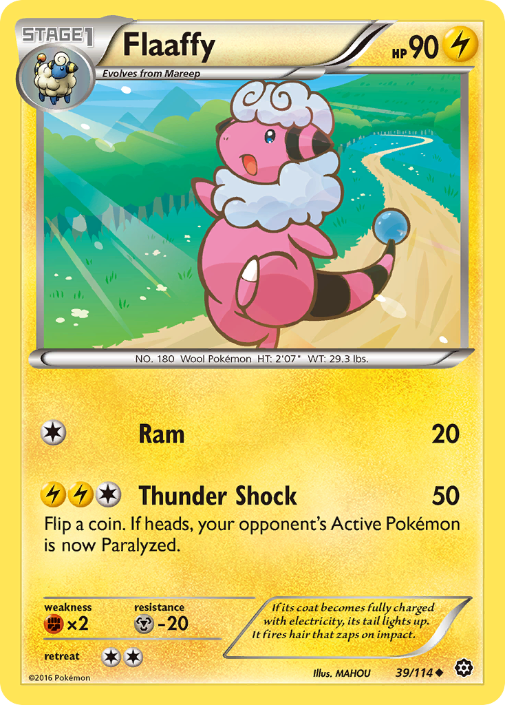 Flaaffy (39/114) [XY: Steam Siege] | GnG Games