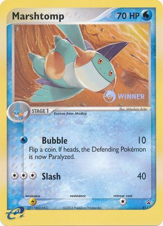 Marshtomp (011) (Jumbo Card) [Nintendo: Black Star Promos] | GnG Games